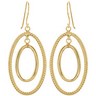 14K Gold Clad Sterling Silver Earrings Ref 363430