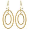 14K Gold Clad Sterling Silver Earrings Ref 363430