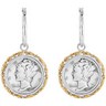 Mercury Dime Earrings Ref 412035