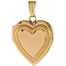 Gold Fashion Heart Locket Ref 216616