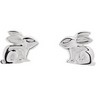 Rabbit Earrings 15.70 x 18.5mm Ref 980578