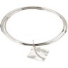 Triple Bangle Bracelet with Wavy Square Charm Ref 905109