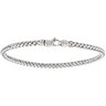 3.0mm Basket Weave Design Bracelet Ref 300216