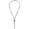 Stainless Steel Cross Lariat Chain Ref 272217
