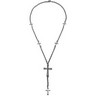 Stainless Steel Cross Lariat Chain Ref 272217