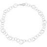 Fashion Circle Link Necklace or Bracelet Ref 670190