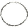 Multi Strand Fashion Chain Necklace Ref 721038