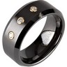 Ceramic Couture Wedding Bands