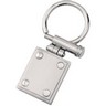 Stainless Steel Key Ring with Screws Ref 470312