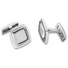 Stainless Steel Square Cuff Links Ref 344960