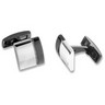 Stainless Steel Dome Cuff Links with Immerse Plating Ref 345949