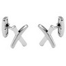Stainless Steel Satin and Polished Cuff Links Ref 507850