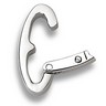 Stainless Steel G Lock Clasp 14.36 X 6.39mm Ref 882944