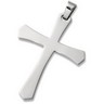 Stainless Steel Cross Pendant Ref 383794