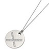 Stainless Steel Plated Round Pendant Ref 172914