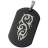 Stainless Steel Dog Tag Pendant Ref 737789
