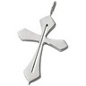 Stainless Steel Cross Pendant Ref 859941