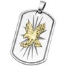 Joyas Alternativas Dog Tag Eagle Pendant Ref 221316