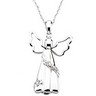 Angel Ash Holder Pendant and Chain 27.00 x 18.25mm Ref 859186