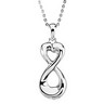 Infinite Love Ash Holder Pendant 33.60 x 12.40mm Ref 745435