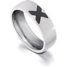 Stainless Steel Band with Black Enamel X Ref 760409