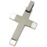 Titanium Angled Cross Pendant Ref 404326