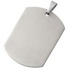 Titanium Dog Tag Pendant Ref 187155