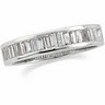 Channel Set Diamond Baguette Duo Band Ref 978223