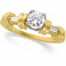 Tulipset Engagement Ring .5 Carat Ref 118583