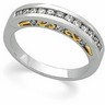 Two Tone Bridal Anniversary Band .5 CTW Ref 966239