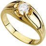 Mens Diamond Solitaire Ring .5 Carat Ref 400342