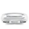 Platinum Milgrain Wedding Band Finger Size 11.5 Ref 932507