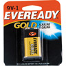 Eveready Gold 9 Volt Alkaline Battery 1 Pack Ref 536131
