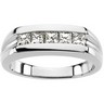 .88 CTW Platinum Gents Diamond Ring Ref 436540
