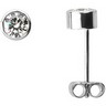 .5 CTW Platinum Diamond Solitaire Earrings Ref 234157