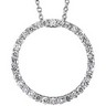 .5 CTW Platinum Diamond Pendant Ref 841506