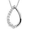 Journey Diamond Pendant .75 CTW Ref 991805