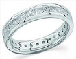 Platinum Diamond Eternity Anniversary Band 2.06 CTW Ref 531892