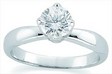 Platinum Solitaire Rings