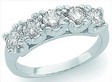 Platinum Diamond Anniversary Band 1.25 CTW Ref 608718