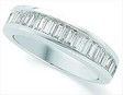 Platinum Diamond Anniversary Band 1 CTW Ref 604424