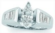 Platinum Diamond Engagement Ring 1.9 CTW Ref 949721