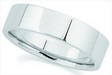 Flat Inside-Round Platinum Band | Finger Size 4, 2.0 mm Width | SKU: P-FIR4-20