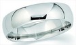 Inside Round Lightweight Platinum Bands