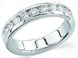 Platinum Diamond Anniversary Band .9 CTW Ref 476317