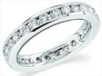 Platinum Diamond Eternity Anniversary Band 1.13 CTW Ref 364930