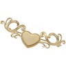 Heart Brooch SKU 8621