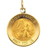 St. Francis of Assisi Medal Ref 898592