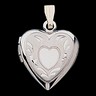 14KW 17.5 x 14.75mm Heart Locket Ref 564557