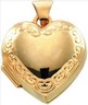 14KY 14.75 x 15mm Heart Locket Ref 813353